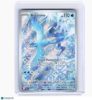 2025 Pokemon—Articuno #161/159 Journey Together—Illustration Rare Foil