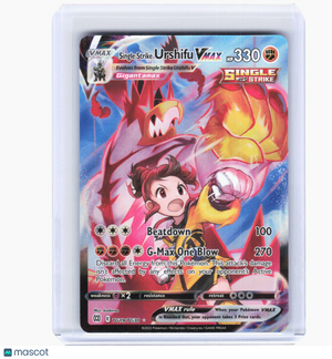 2022 Pokemon—Single Strike Urshifu VMAX #TG19/TG30 Brilliant Stars TG—UR Foil