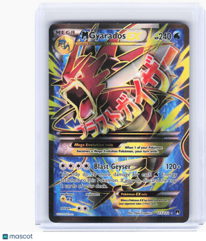 2016 Pokemon—M Gyarados EX (Full Art) #115/122 BREAKpoint—Ultra Rare Foil (MP)