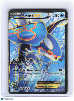 2015 Pokemon—Kyogre EX (148 Full Art)#148/160 Primal Clash—Ultra Rare Foil (DMG)