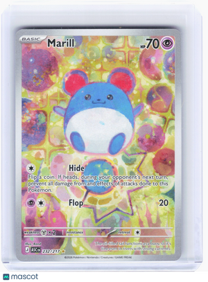 2026 Pokemon—Marill #232 Ascended Heroes—Illustration Rare Holo