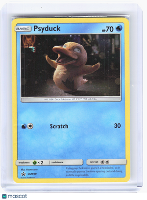 2019 Pokemon—Psyduck #SM199 SM Promos—Black Star Promo Nonholo [Sealed]