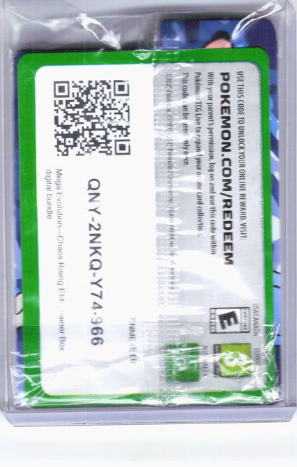 2026 Pokemon—Fennekin #80 Mega Evolution Promo—Black Star Promo Holo [Sealed]