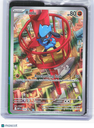 2025 Pokemon—Riolu #10 Mega Evolution Promo—Black Star Promo Holo [Sealed]