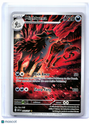2026 Pokemon—Mightyena #243/217 Ascended Heroes—Illustration Rare Holo