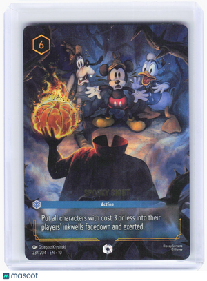 2024 Disney Lorcana—Spooky Sight #237/204 Whispers in the Well—Enchanted Foil