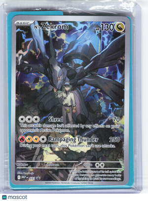 2026 Pokemon—N's Zekrom #031 Mega Evolution Promo—Black Star Promo Holo [Sealed]