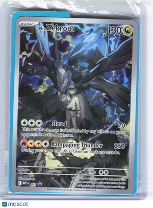 2026 Pokemon—N's Zekrom #031 Mega Evolution Promo—Black Star Promo Holo [Sealed]