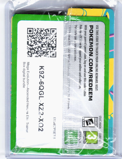 2026 Pokemon—N's Zekrom #031 Mega Evolution Promo—Black Star Promo Holo [Sealed]
