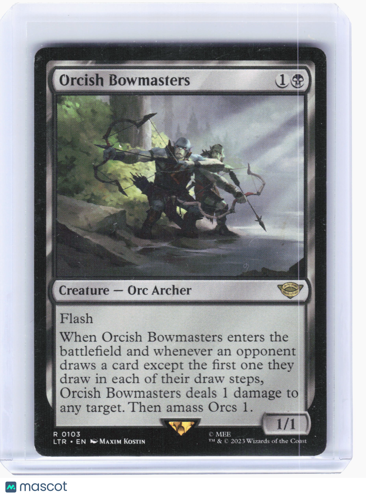 2023 Magic: The Gathering—Orcish Bowmasters #103 LTR —Rare Nonfoil [HP]