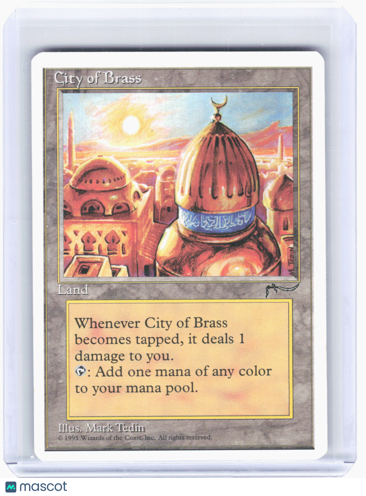 1995 Magic: The Gathering—City of Brass Chronicles—Rare Nonfoil