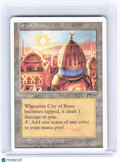 1995 Magic: The Gathering—City of Brass Chronicles—Rare Nonfoil