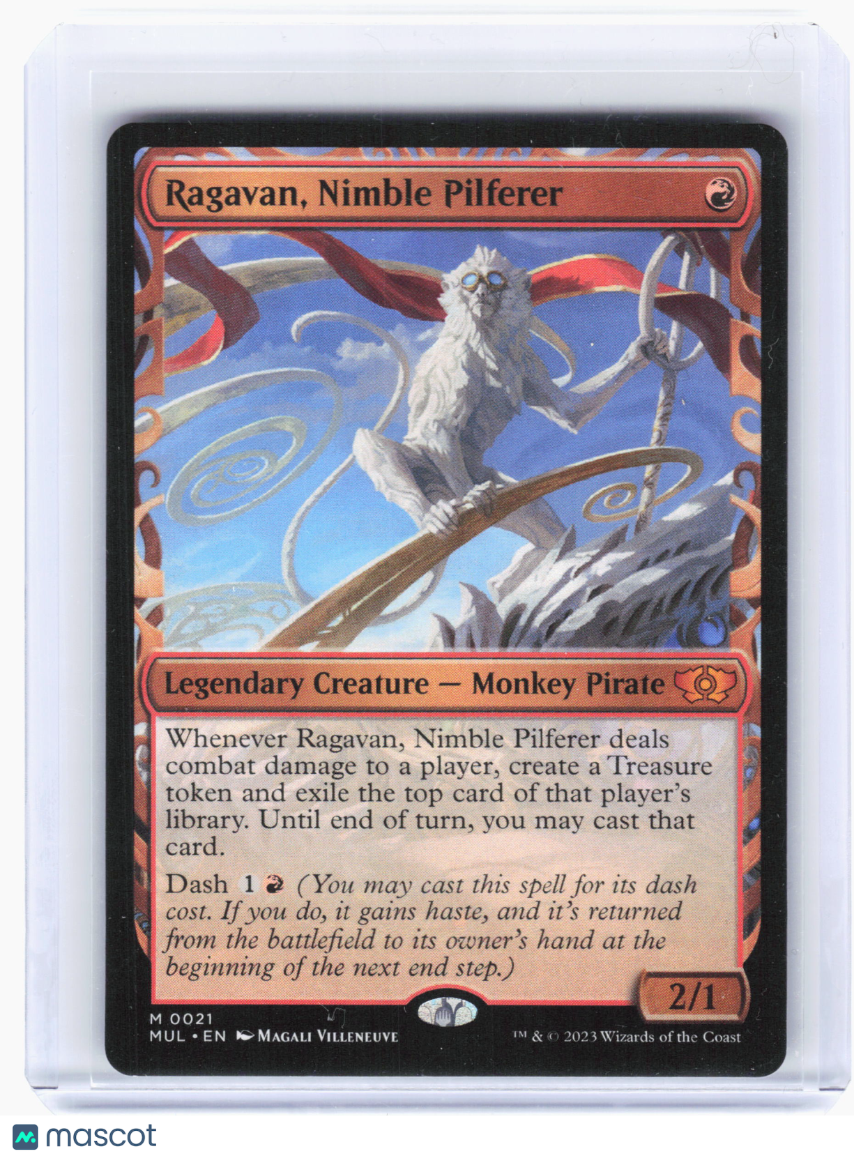 2023 Magic: The Gathering—Ragavan, Nimble Pilferer #21 MUL—Mythic Nonfoil