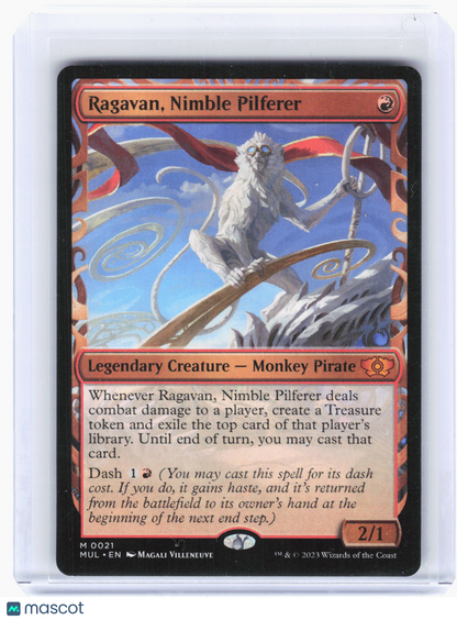 2023 Magic: The Gathering—Ragavan, Nimble Pilferer #21 MUL—Mythic Nonfoil