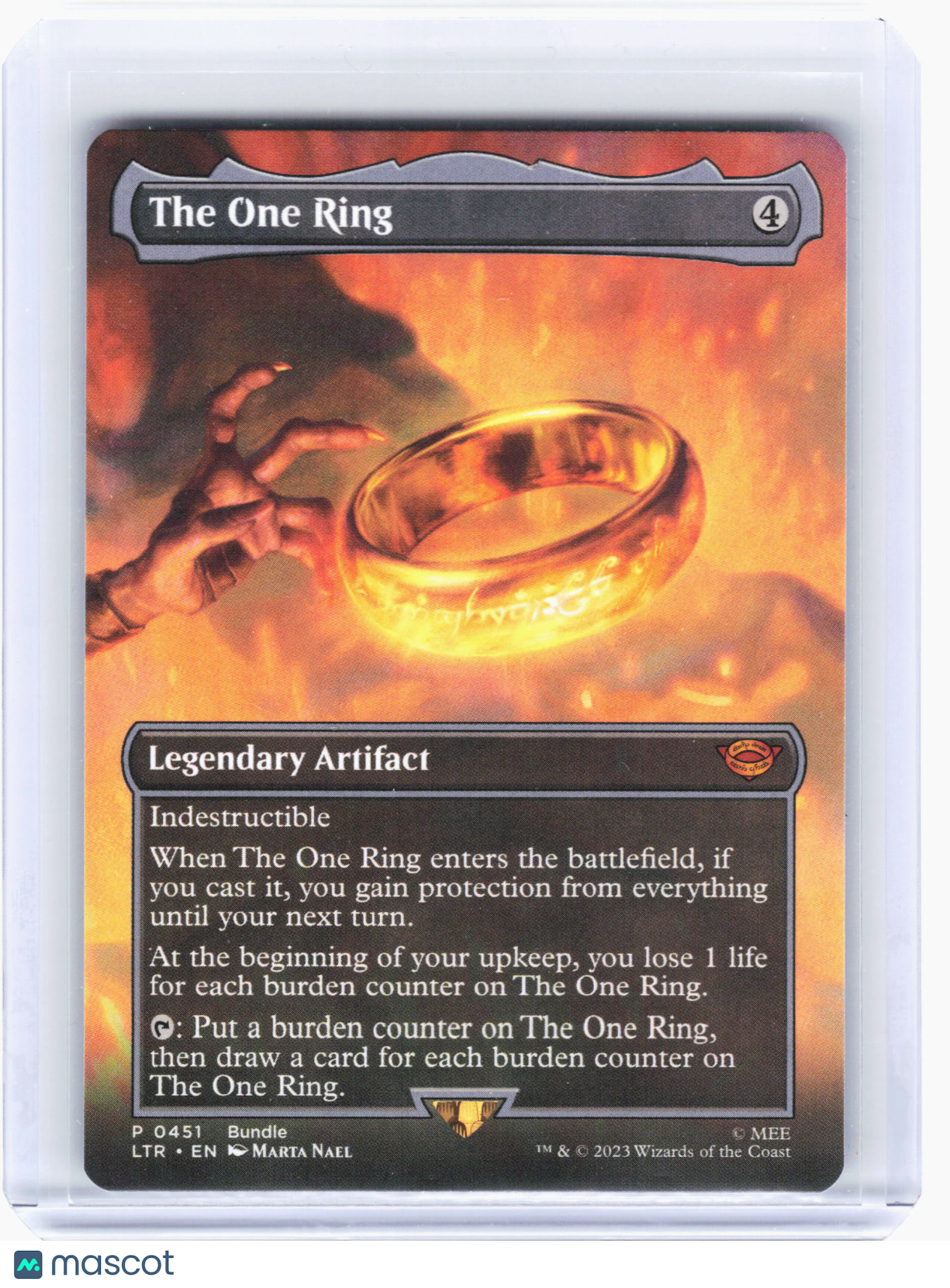 2023 Magic: TG—The One Ring #451—Promo Nonfoil (Borderless) (LTR Bundle)