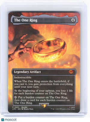 2023 Magic: TG—The One Ring #451—Promo Nonfoil (Borderless) (LTR Bundle)
