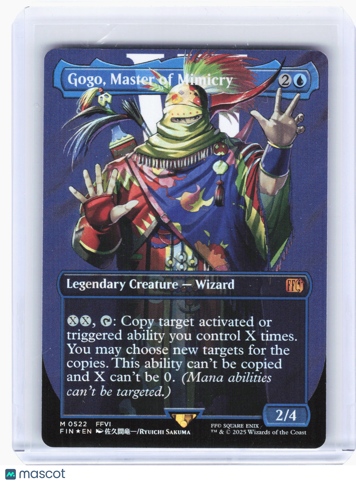 2025 Magic: TG—Gogo, Master of Mimicry #522 FIN—Mythic Surge Foil (Borderless)