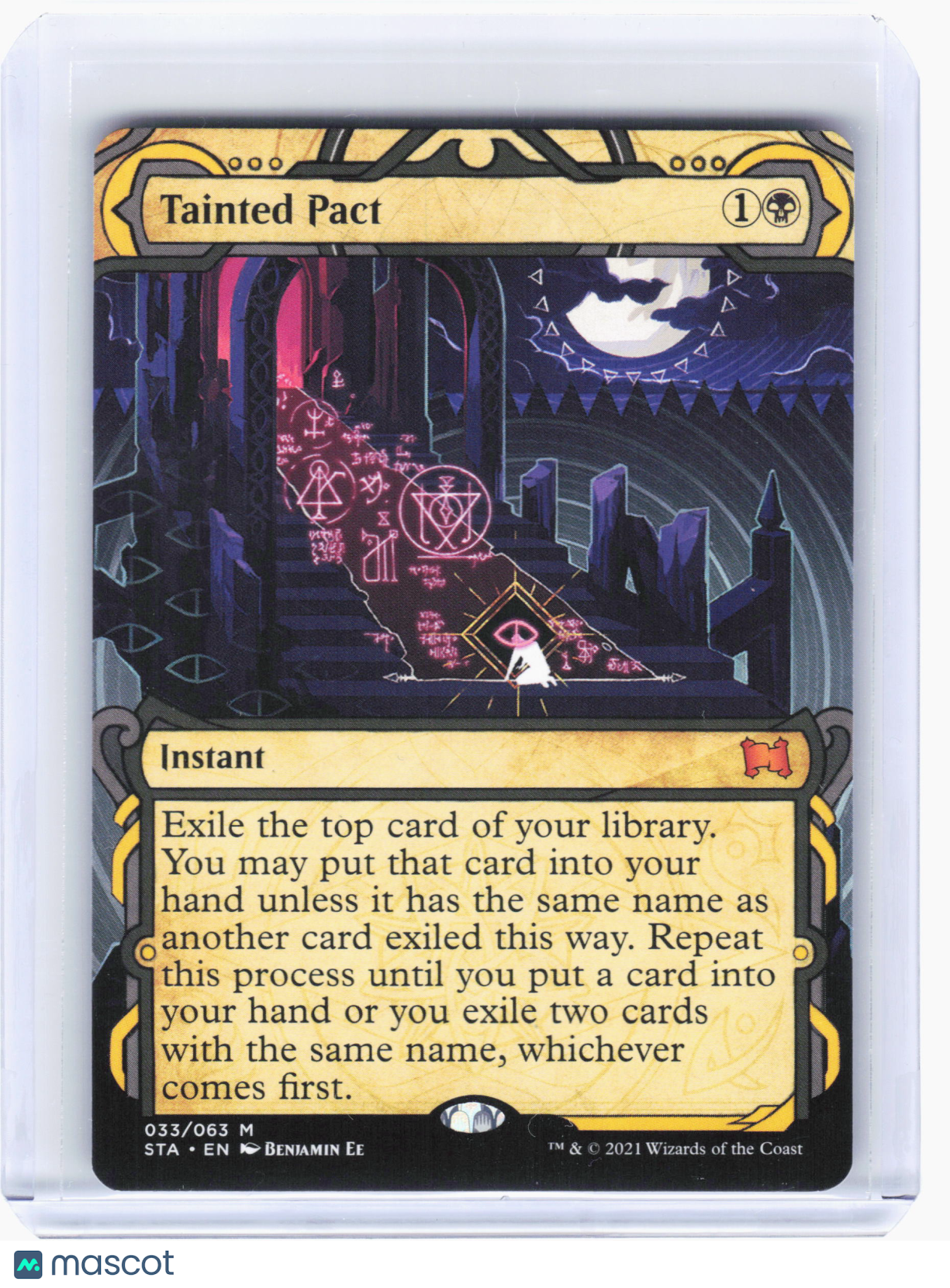 2021 Magic: The Gathering—Tainted Pact #33 STA—Mythic Nonfoil (Showcase)