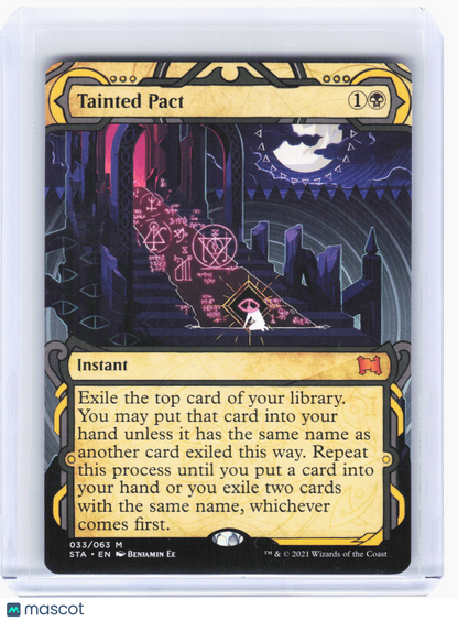 2021 Magic: The Gathering—Tainted Pact #33 STA—Mythic Nonfoil (Showcase)
