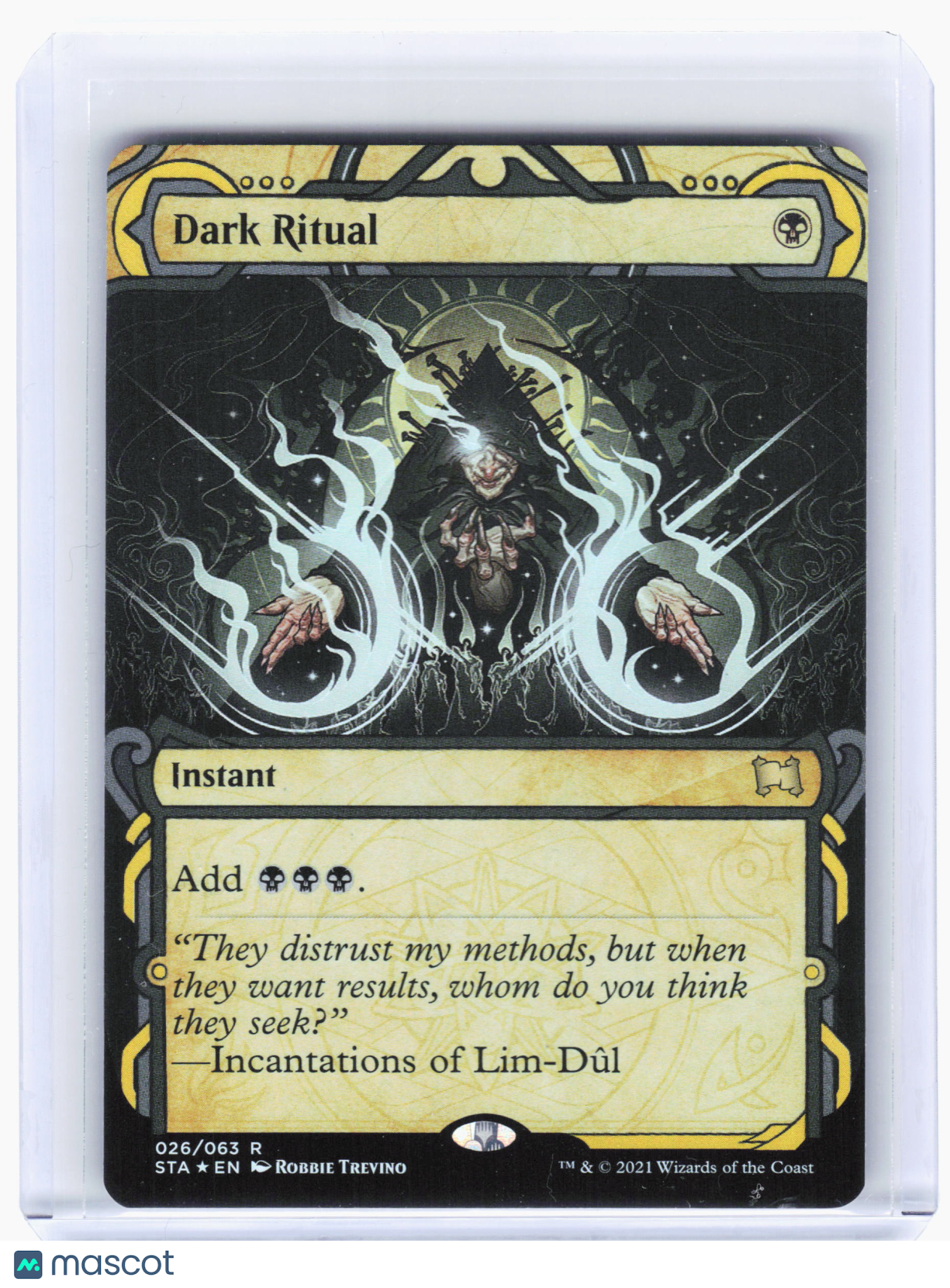 2021 Magic: The Gathering—Dark Ritual #26 STA—Rare Foil (Showcase)