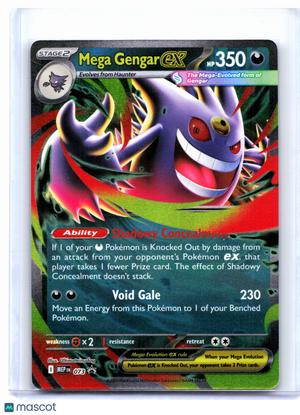 2026 Pokemon—Mega Gengar ex #073 Mega Evolution Promo—Black Star Promo Holo