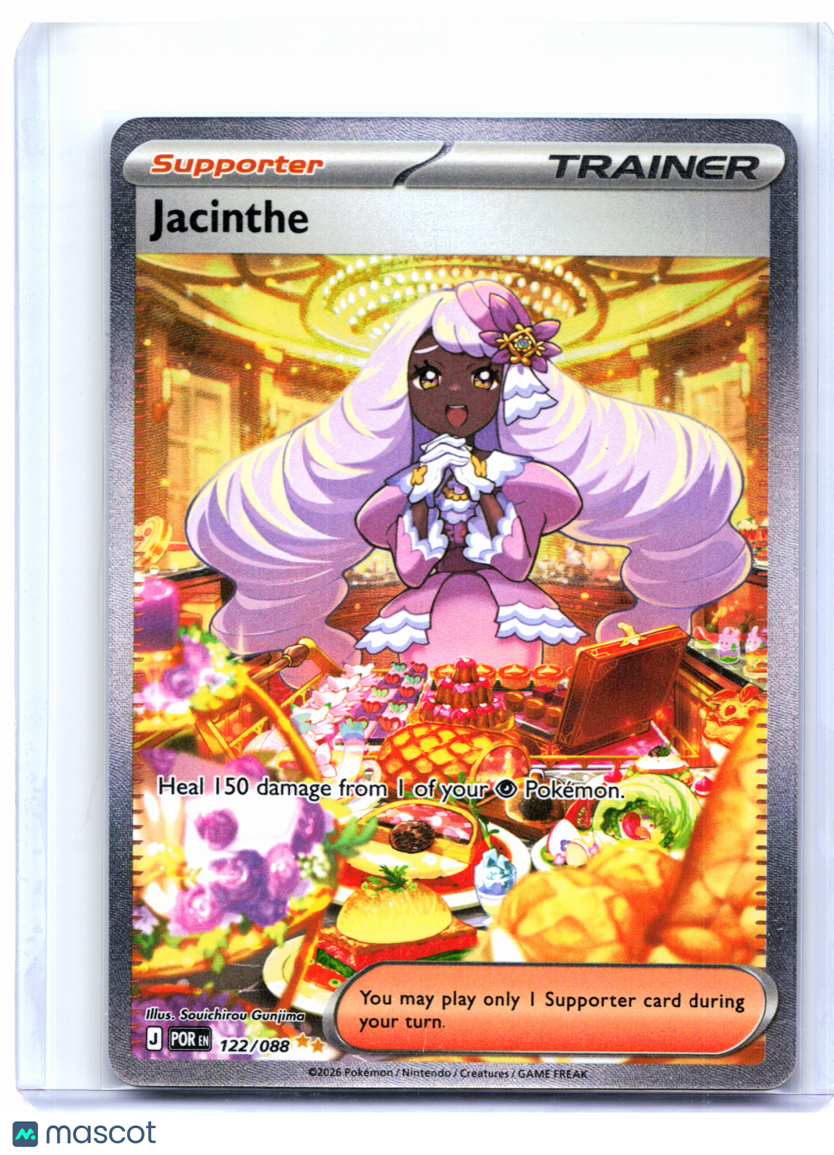 2026 Pokemon—Jacinthe #122/088 Perfect Order—Special Illustration Rare Holo