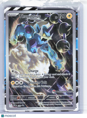 2025 Pokemon—Thundurus (Pokémon Center Exclusive) #209 SVP—Promo Holo [Sealed]