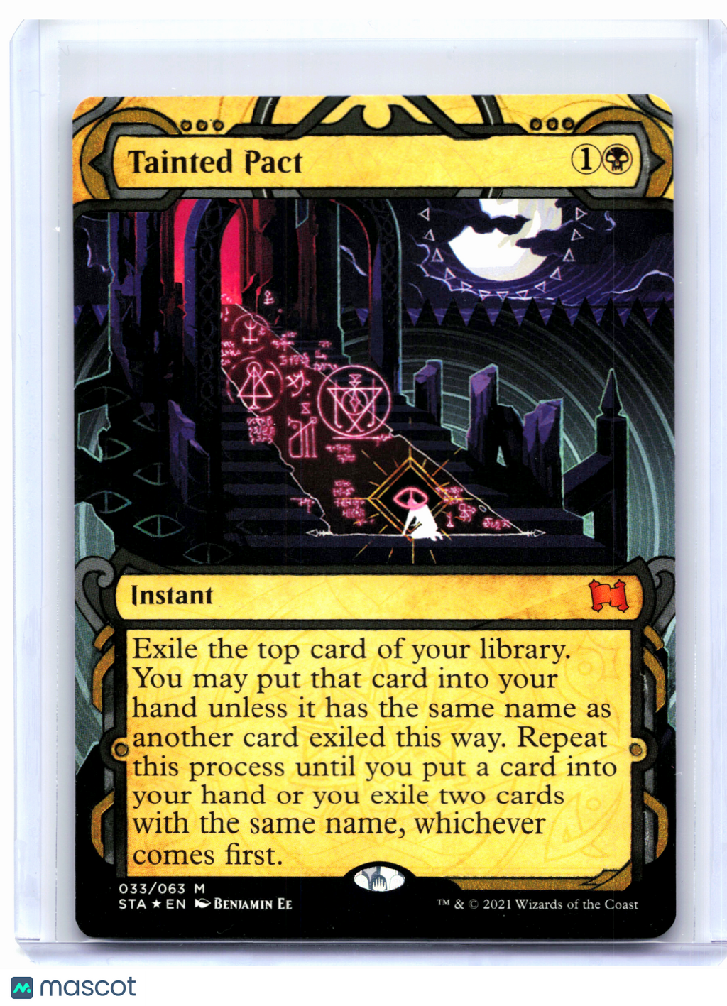 2021 Magic: TG—Tainted Pact #033 Strixhaven: Mystical Archive—Mythic Foil Etched