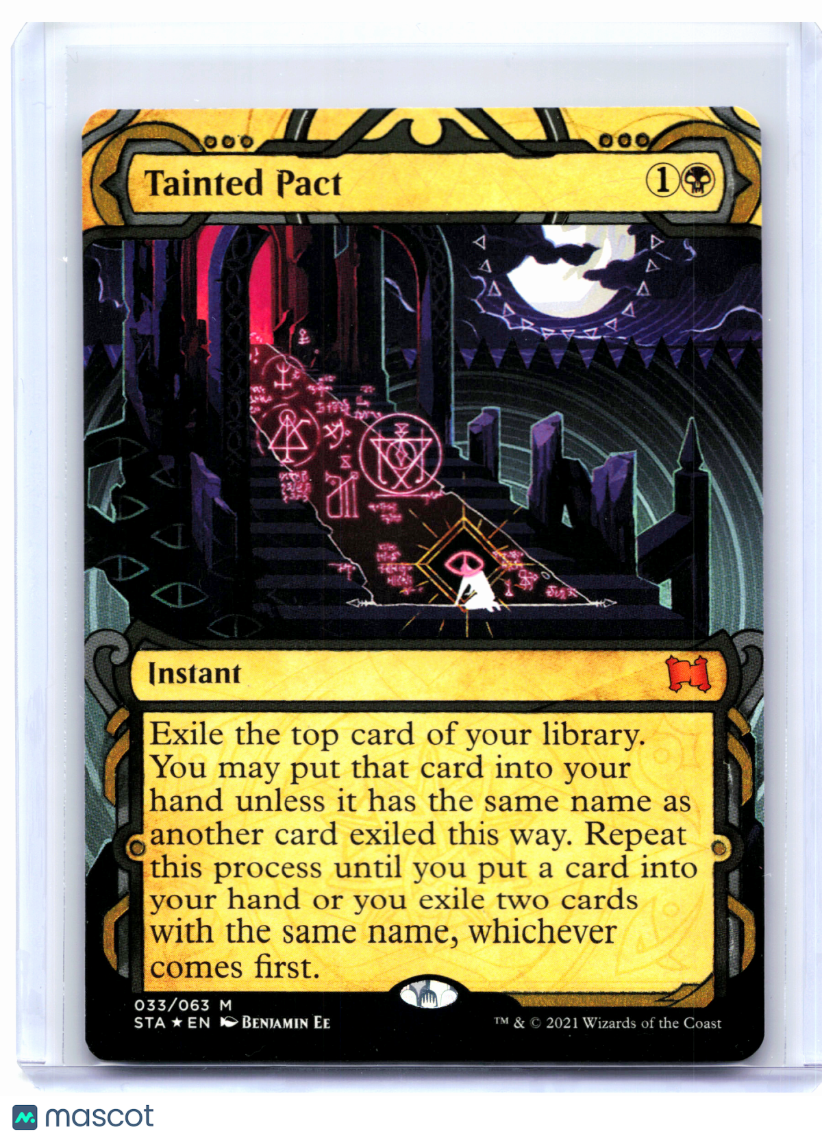 2021 Magic: TG—Tainted Pact #033 Strixhaven: Mystical Archive—Mythic Foil Etched