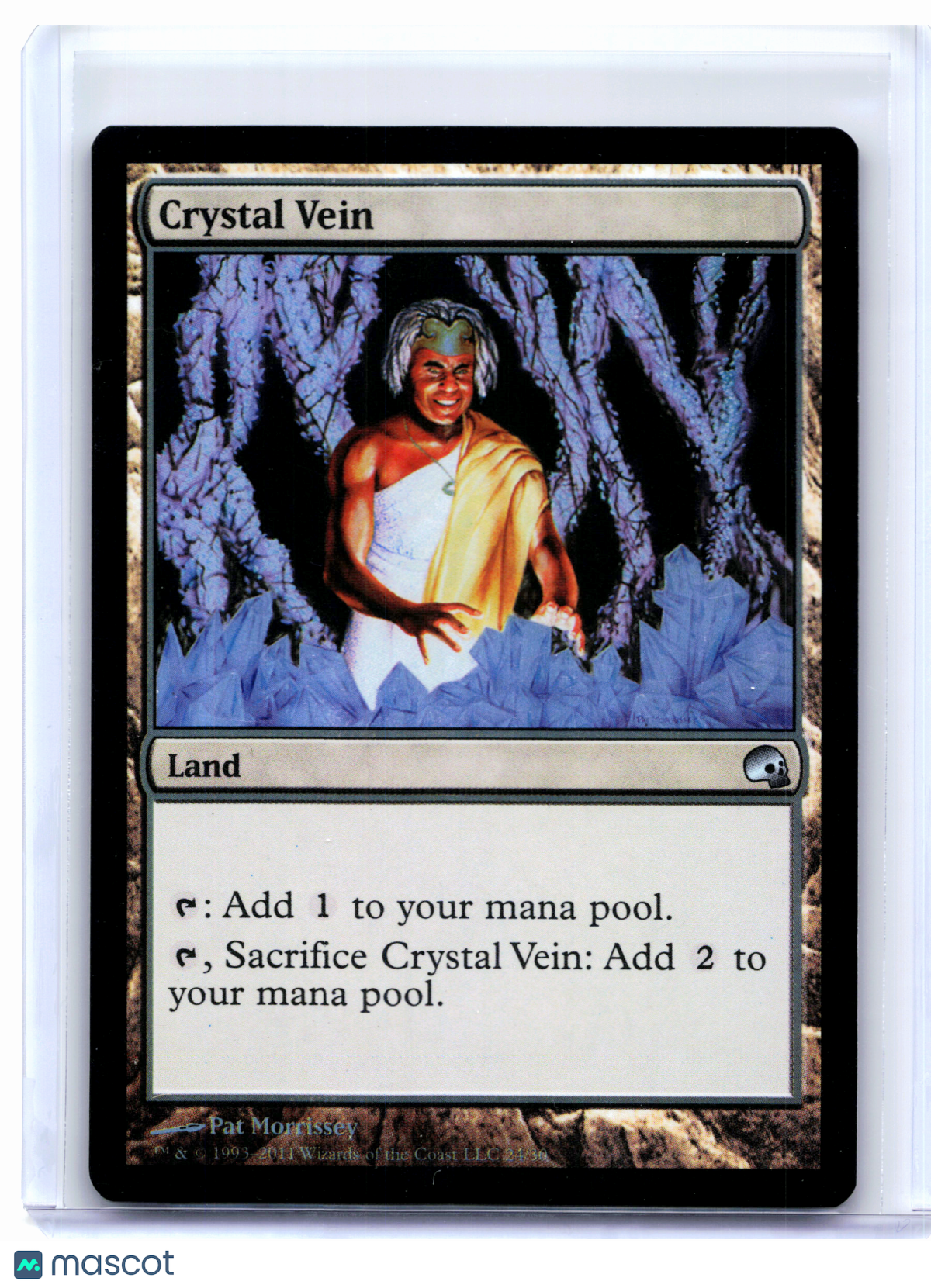 2011 Magic: The Gathering—Crystal Vein #24 Graveborn—Uncommon Foil