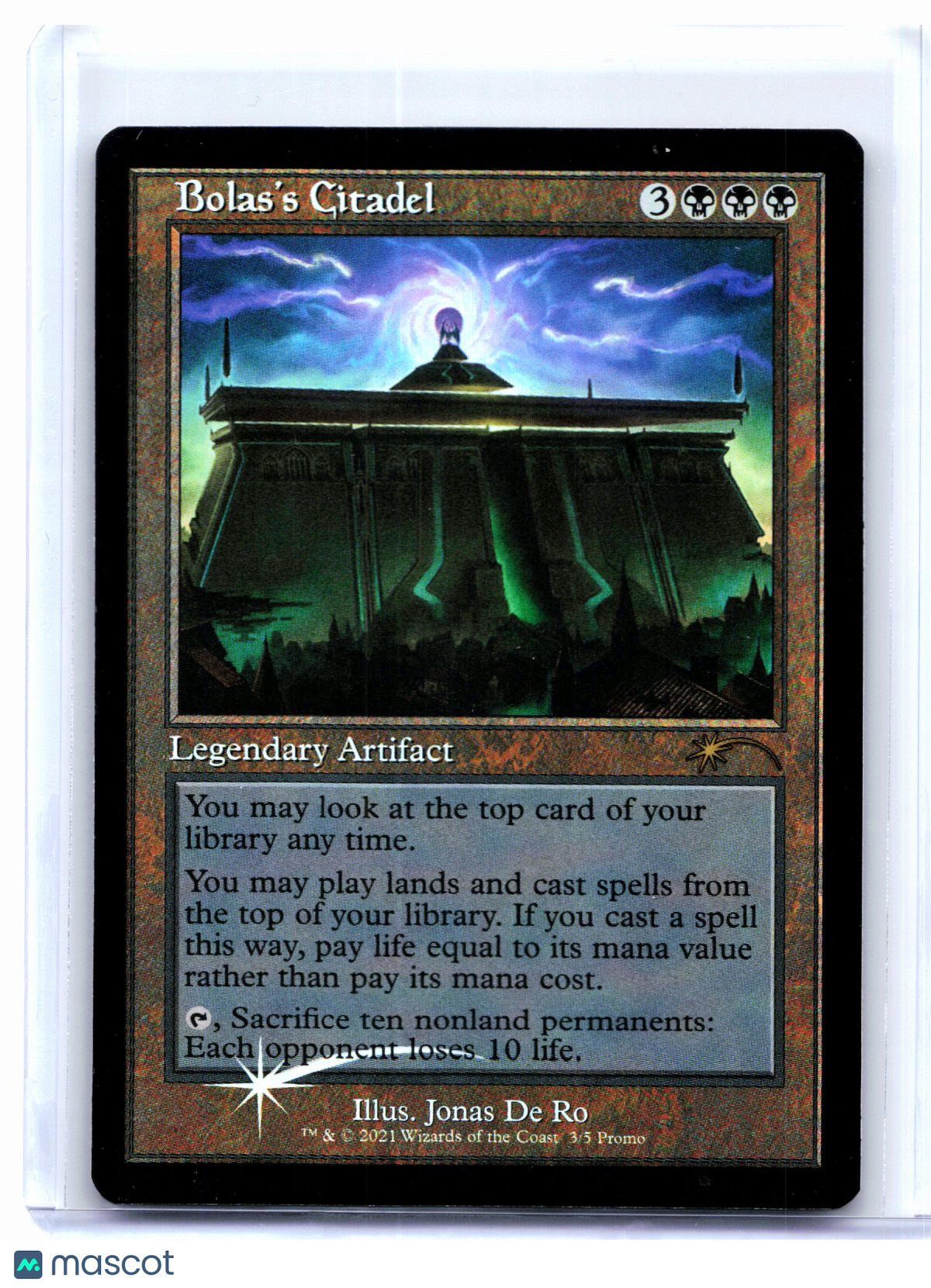 2021 Magic: TG—Bolas's Citadel (Retro Frame) #3 WPN & Gateway Promos—Rare Foil