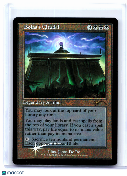 2021 Magic: TG—Bolas's Citadel (Retro Frame) #3 WPN & Gateway Promos—Rare Foil