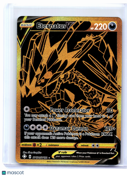 2021 Pokemon—Eternatus V #SV121/SV122 Shining Fates: Shiny Vault—Shiny Holo Rare