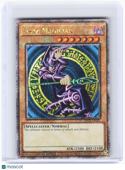 2023 YuGiOh!—Dark Magician #TN23-EN001 25th Ann. Tin: Dueling Heroes—QCSR Foil