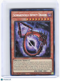 2024 YuGiOh!—Schwarzschild Infinity Dragon #MZTM-EN013 (MZTM)—SR Foil 1st Ed