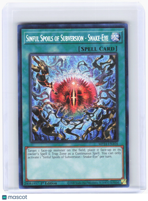 2024 YuGiOh!—Sinful Spoils of Subversion - Snake-Eye #MP24-EN104 (MP24)—PSR Foil