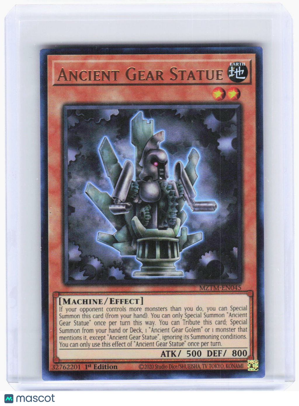 2025 YuGiOh!—Ancient Gear Statue #MZTM-EN045 Maze of the Master—UR Foil (LP)