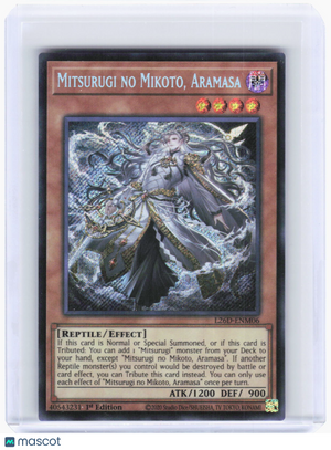 2026 YuGiOh!—Mitsurugi no Mikoto, Aramasa #L26D-ENM06 (L26D)—SR Foil 1st ED