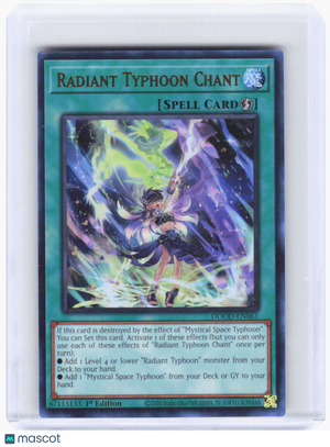 2025 YuGiOh!—Radiant Typhoon Chant #DOOD-EN061 Doom of Dimensions—UR Foil 1st Ed