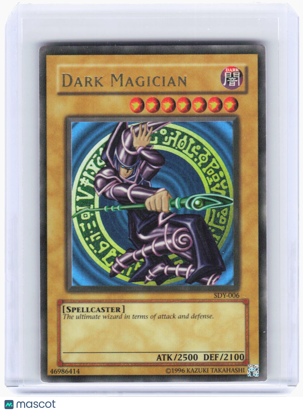 2002 YuGiOh!—Dark Magician #SDY-006 Starter Deck: Yugi—Ultra Rare Foil