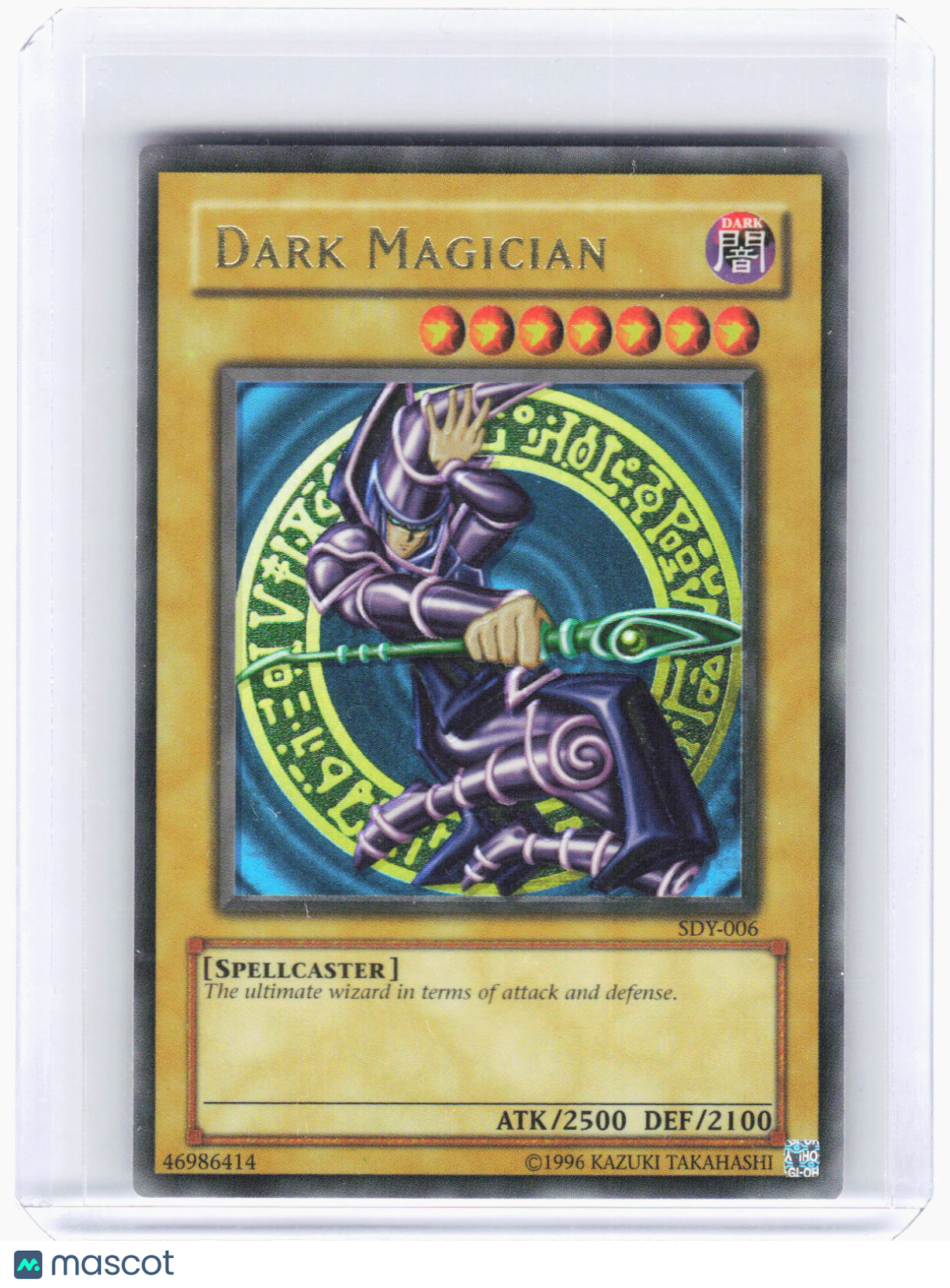 2002 YuGiOh!—Dark Magician #SDY-006 Starter Deck: Yugi—Ultra Rare Foil