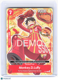 2024 One Piece Card Game—Monkey.D.Luffy (Bandai Fest 24-25) #P-080 (OP-PR)— Foil
