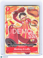 2024 One Piece Card Game—Monkey.D.Luffy (Bandai Fest 24-25) #P-080 (OP-PR)— Foil