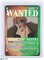 2023 One Piece Card Game—Eustass"Captain"Kid #OP01-051 (OP03)—SR Foil