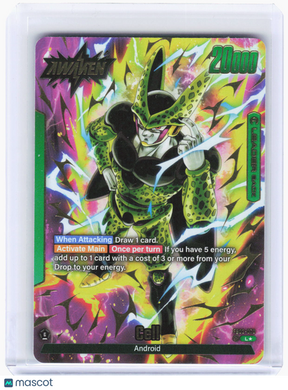 2024 Dragon Ball Card Game—Cell (Alt Art) #FB02-070 Blazing Aura—Leader Foil