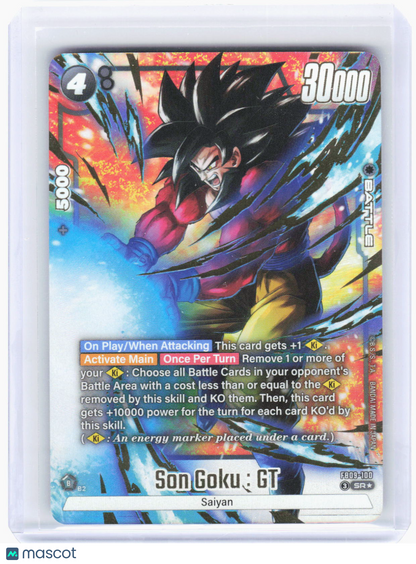 2024 Dragon Ball CG—Son Goku : GT (Alt Art) #FB09-100 Dual Evolution—SR Foil