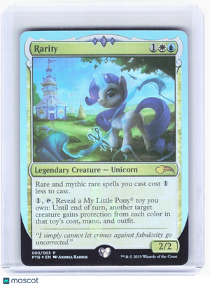 2019 Magic: The Gathering—Rarity #3 Ponies: The Galloping—Promo Foil
