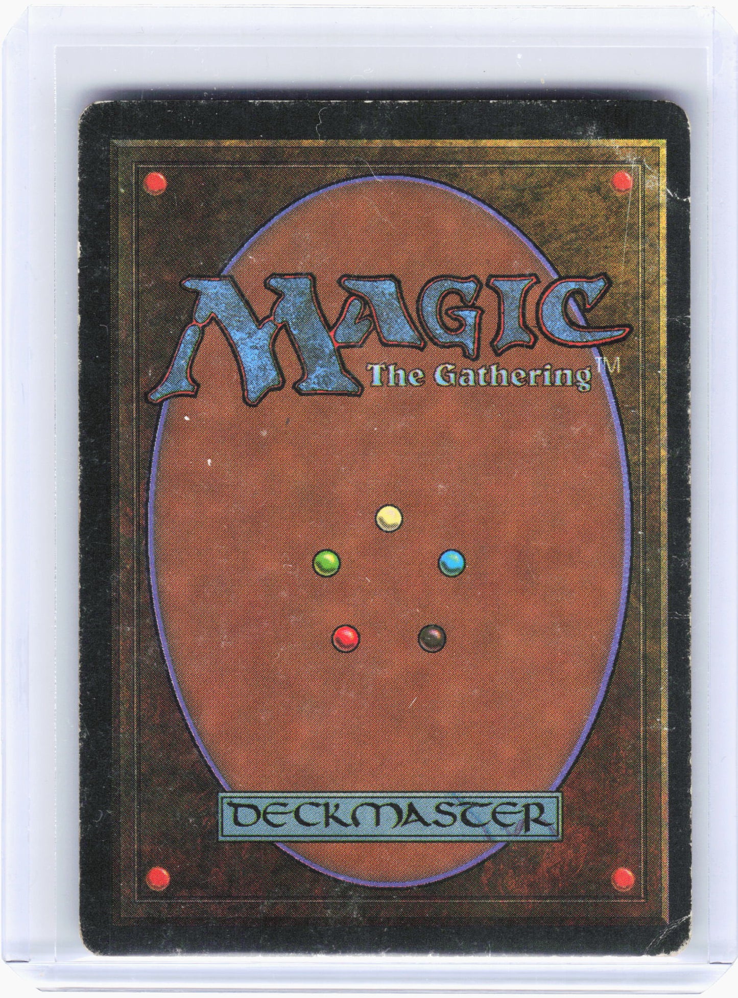 1993 Magic: The Gathering—Stasis Revised Edition—Rare Nonfoil [Damaged]