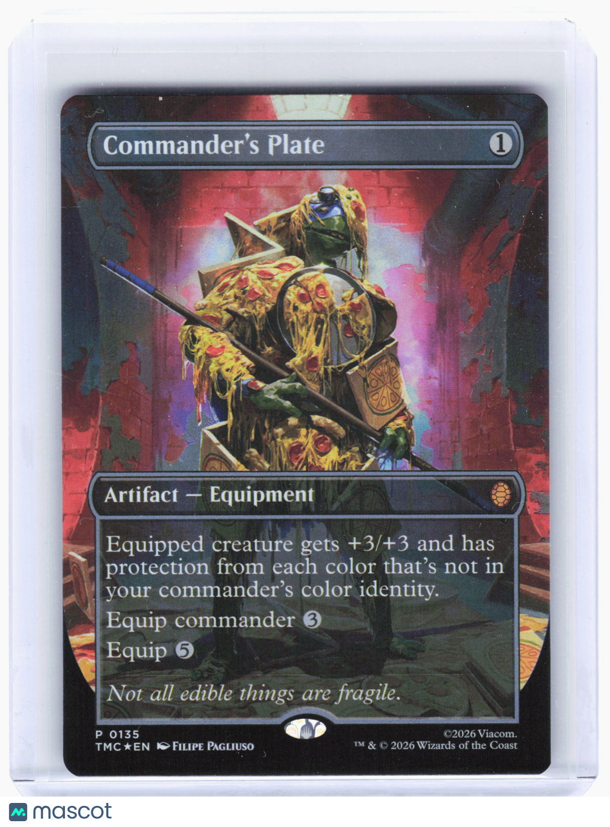 2024 Magic: The Gathering—Commander's Plate #135 TMC—Promo Foil (Borderless)