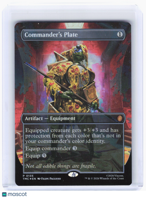 2024 Magic: The Gathering—Commander's Plate #135 TMC—Promo Foil (Borderless)